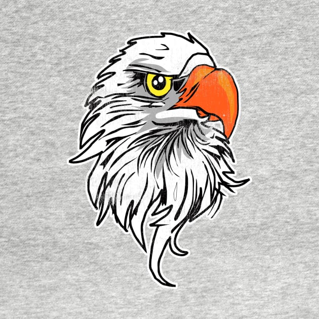 Cute Eagle Bird Tee Love Eagles American Patriot by Macy XenomorphQueen